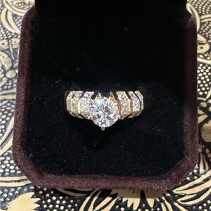♦️SOLD♦️Stunning Natural 2.5 ctw Diamond Wedding Ring, 14k